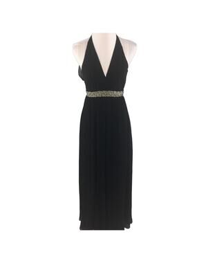 ASOS Women's Deep V Neck Formal Maxi Dress Size US 0